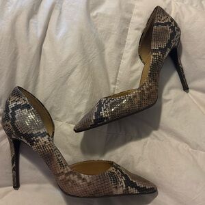 Jessica Simpson Size 11 Snakeskin Stiletto Pumps